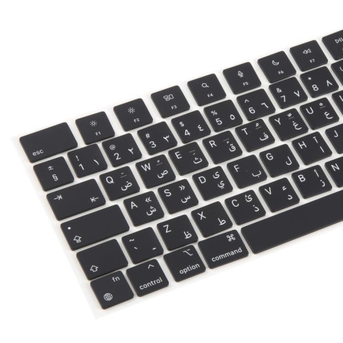 Lot de 10 touches de raccourci pour MacBook A2681, A2941, A3113, A3114, version UK, langue : arabe SH4401663-03
